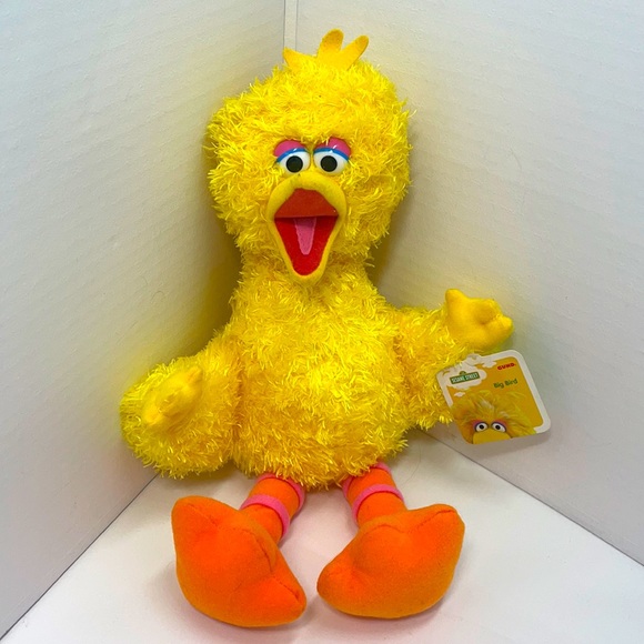 gund sesame street big bird stuffed animal